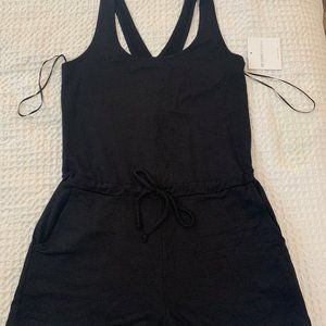 Beyond Yoga - Just Chillin Romper - Black / M